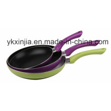 Amazon Vendor utensílios de cozinha de alumínio antiaderente Frypan Set panelas Multi Color